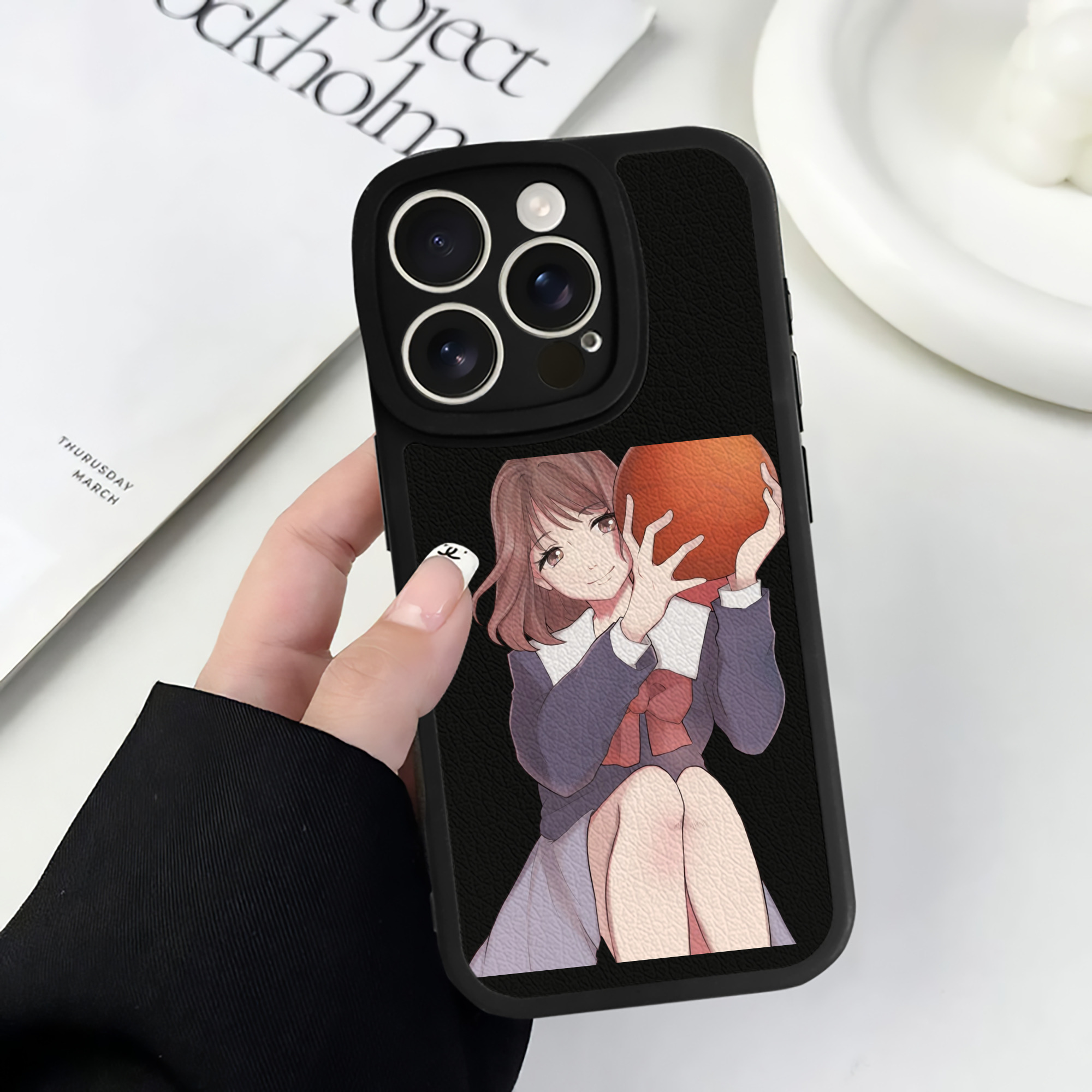 （画像用） SLAM DUNK／スラムダンク 【iPhone 16シリーズ対応】シリコンスマホケース（レザー調） 材質：シリコン